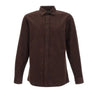 G-STAR RAW Camicia in velluto di cotone BROWN Uomo 