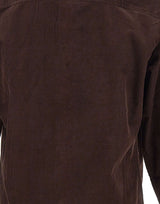 G-STAR RAW Camicia in velluto di cotone BROWN Uomo 