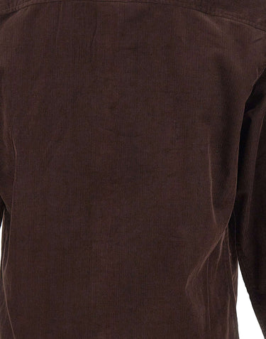 G-STAR RAW Camicia in velluto di cotone BROWN Uomo 