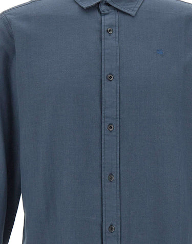 G-STAR RAW Camicia regular in cotone BLUE Uomo 