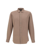 G-STAR RAW Camicia regular in cotone BROWN Uomo 