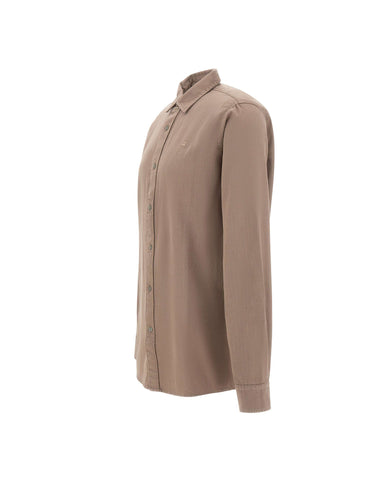 G-STAR RAW Camicia regular in cotone BROWN Uomo 