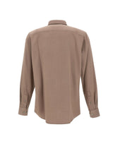 G-STAR RAW Camicia regular in cotone BROWN Uomo 
