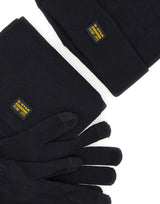 G-STAR RAW Confezione regalo berretto, guanti e sciarpa BLACK Uomo 