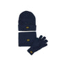 G-STAR RAW Confezione regalo berretto, guanti e sciarpa BLUE Uomo 
