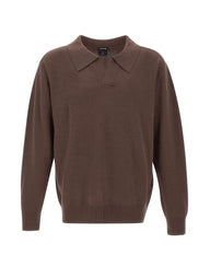 G-STAR RAW Polo in lana BROWN Uomo 