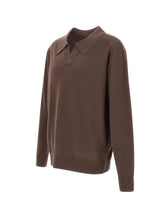 G-STAR RAW Polo in lana BROWN Uomo 