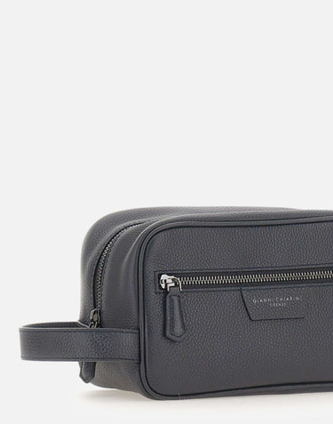 GIANNI CHIARINI Beauty case "Florence" BLUE Uomo 