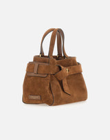 GIANNI CHIARINI Borsa a mano "Miranda" BROWN Donna 