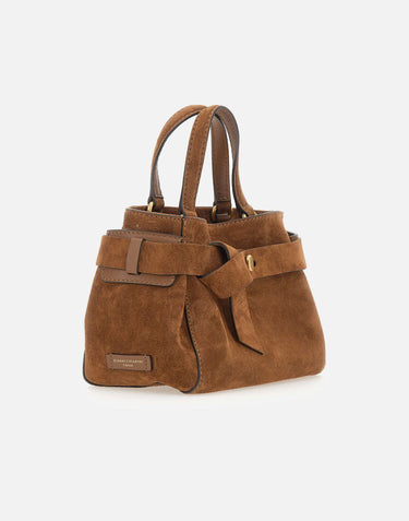 GIANNI CHIARINI Borsa a mano "Miranda" BROWN Donna 