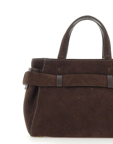 GIANNI CHIARINI Borsa a mano "Miranda" BROWN Donna 
