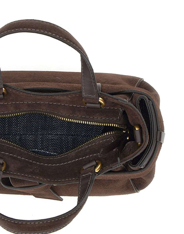 GIANNI CHIARINI Borsa a mano "Miranda" BROWN Donna 