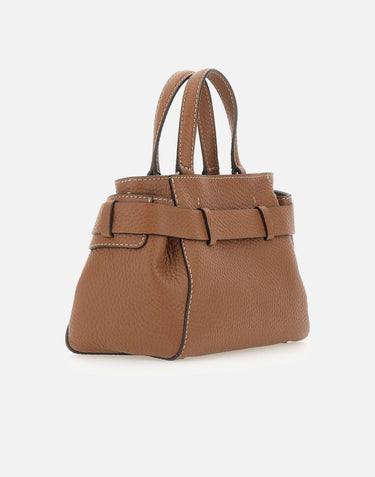 GIANNI CHIARINI Borsa a mano "Miranda" BROWN Donna 