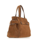 GIANNI CHIARINI Borsa a mano "Miranda" BROWN Donna 