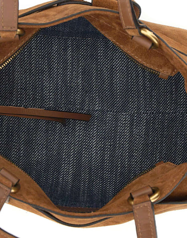 GIANNI CHIARINI Borsa a mano "Miranda" BROWN Donna 
