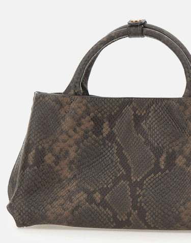 GIANNI CHIARINI Borsa a mano "Amal" BROWN Donna 