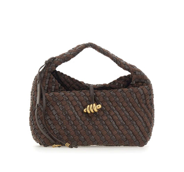 GIANNI CHIARINI Borsa a mano "Aurelie" BROWN Donna 