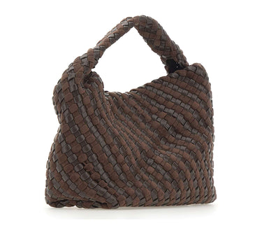 GIANNI CHIARINI Borsa a mano "Aurelie" BROWN Donna 