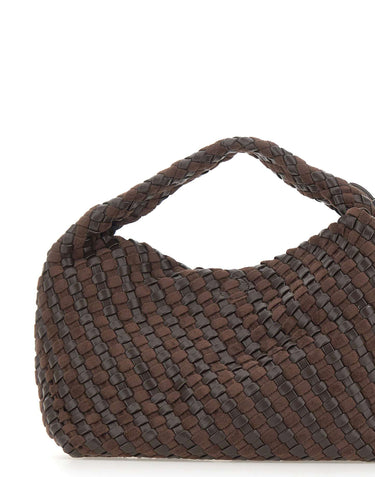GIANNI CHIARINI Borsa a mano "Aurelie" BROWN Donna 