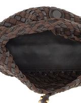 GIANNI CHIARINI Borsa a mano "Aurelie" BROWN Donna 