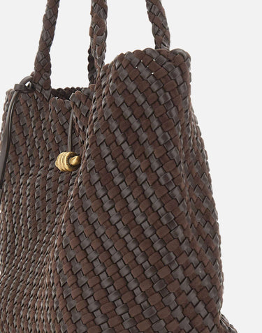 GIANNI CHIARINI Borsa a spalla "Aurelie" BROWN Donna 