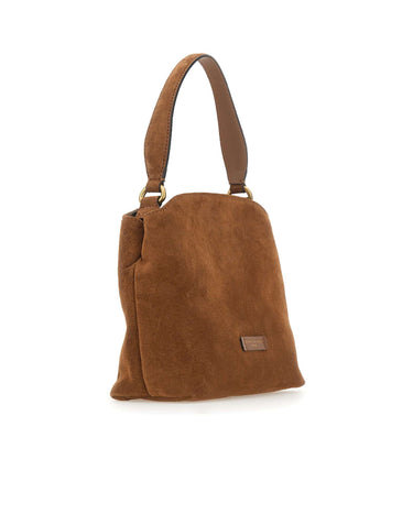 GIANNI CHIARINI Borsa a spalla "Fiona" BROWN Donna 