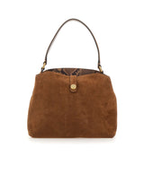 GIANNI CHIARINI Borsa a spalla "Fiona" BROWN Donna 
