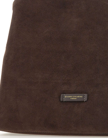 GIANNI CHIARINI Borsa a spalla "Fiona" BROWN Donna 