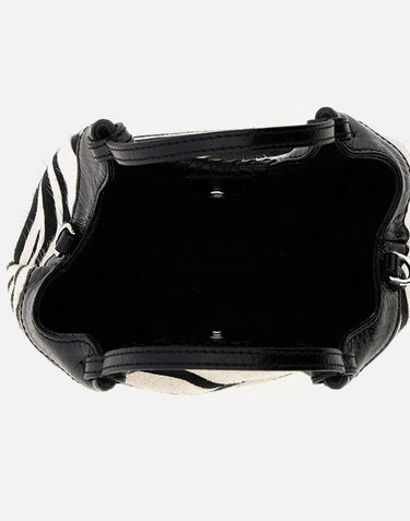 Borsa a mano "Dua" BS12508 CAVINTZEBRABIANCONERO GIANNI CHIARINI 