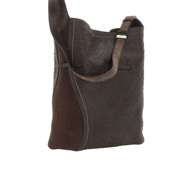 GIANNI CHIARINI Borsa a spalla "Sienna" BROWN Donna 