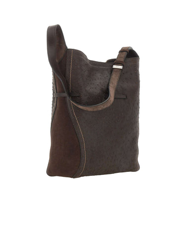 GIANNI CHIARINI Borsa a spalla "Sienna" BROWN Donna 