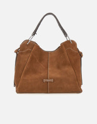 GIANNI CHIARINI Borsa a spalla "Era" BROWN Donna 