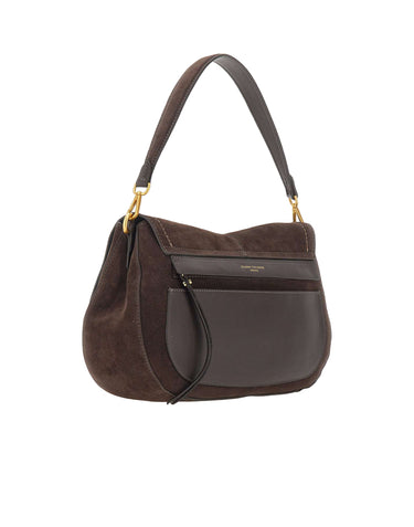 Borsa a spalla "Helena Round" BS12619 CMPLMOKA GIANNI CHIARINI 
