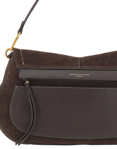 Borsa a spalla "Helena Round" BS12619 CMPLMOKA GIANNI CHIARINI 