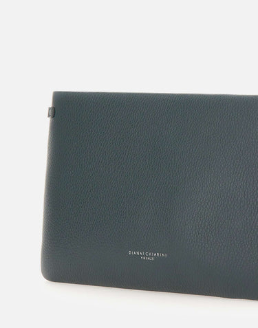 GIANNI CHIARINI Pochette "Hermy" GREEN Donna 