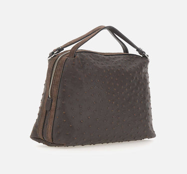GIANNI CHIARINI Borsa a mano "Alifa" BROWN Donna 