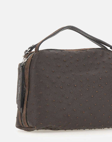 GIANNI CHIARINI Borsa a mano "Alifa" BROWN Donna 