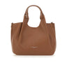 GIANNI CHIARINI Borsa a mano "Dua" BROWN Donna 