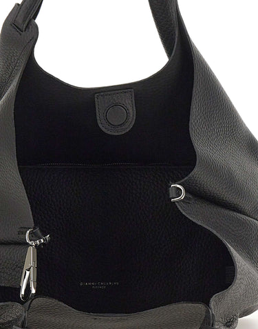 GIANNI CHIARINI Borsa a spalla "Dua" BLACK Donna 