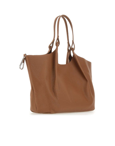 GIANNI CHIARINI Borsa a spalla "Dua" BROWN Donna 