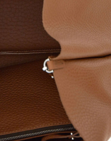 GIANNI CHIARINI Borsa a spalla "Dua" BROWN Donna 