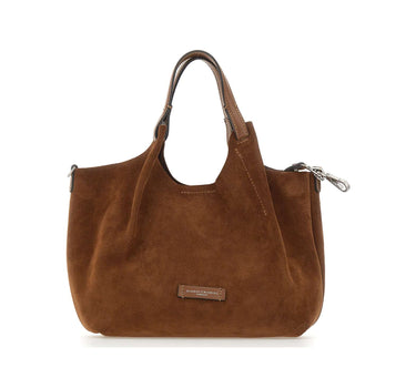 GIANNI CHIARINI Borsa a mano "Dua" BROWN Donna 
