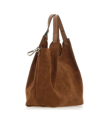 GIANNI CHIARINI Borsa a mano "Dua" BROWN Donna 
