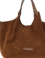 GIANNI CHIARINI Borsa a mano "Dua" BROWN Donna 