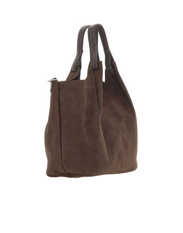 GIANNI CHIARINI Borsa a mano "Dua" BROWN Donna 