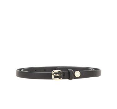 GIANNI CHIARINI Cintura sottile in pelle BLACK Donna 