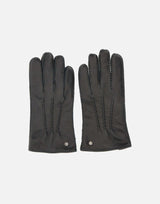 GIANNI CHIARINI Guanti in pelle BLACK Uomo 