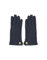 GIANNI CHIARINI Guanti in pelle scamosciata BLUE Donna 