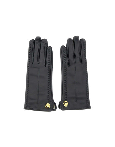 GIANNI CHIARINI Guanti in nappa BLACK Donna 