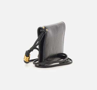 GIANNI CHIARINI Portacarte "Eel" BLACK Donna 